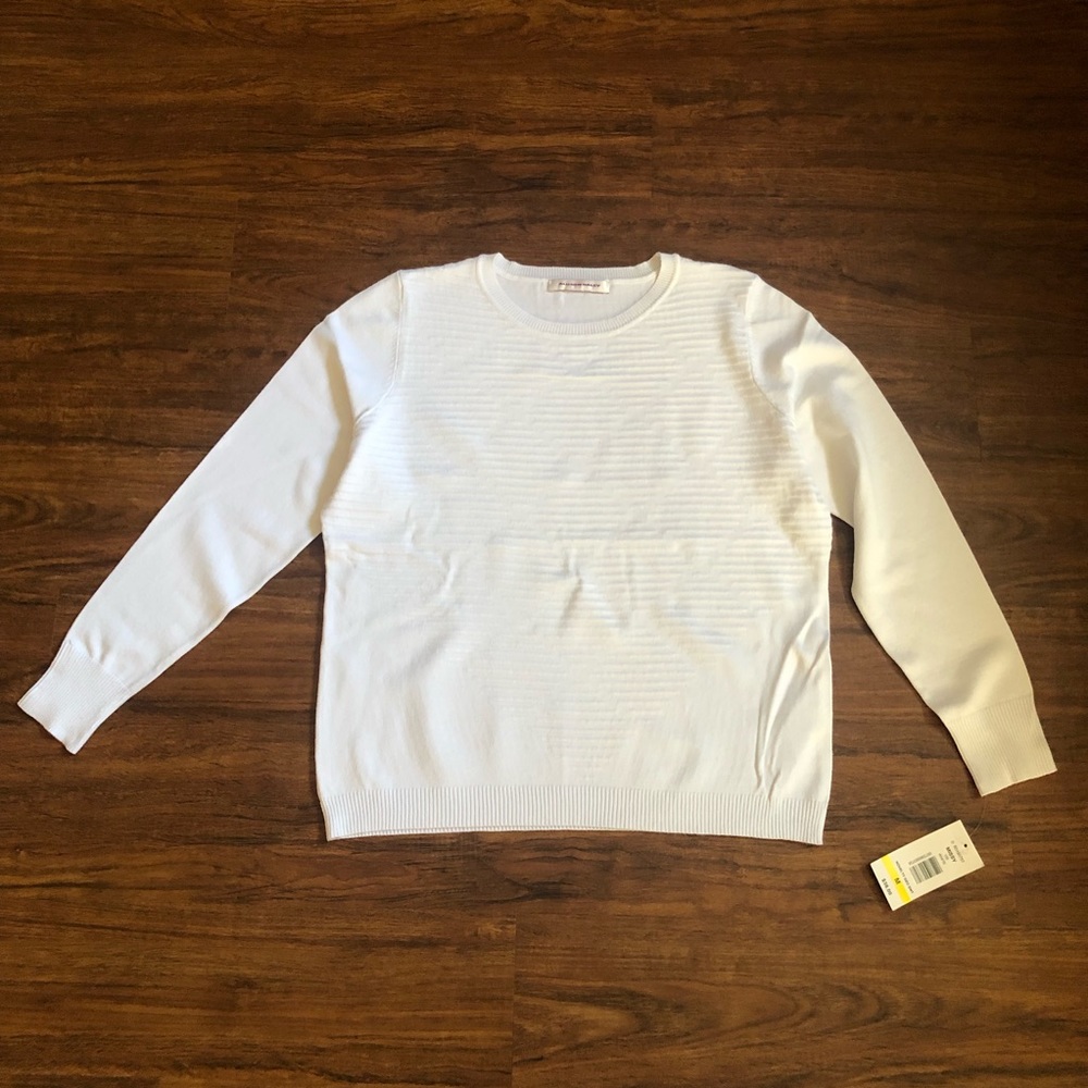 Allison Daley Novelty Geo Sweater